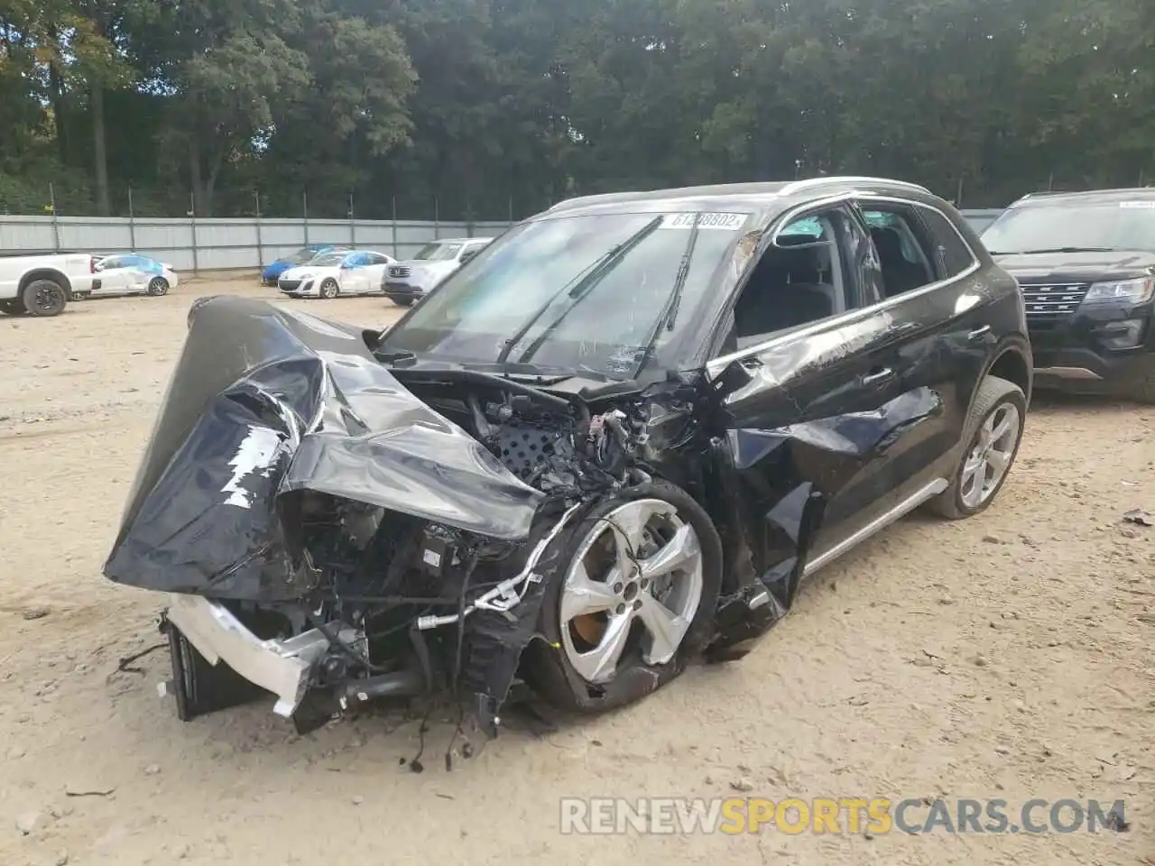 2 Photograph of a damaged car WA1BAAFYXM2101155 AUDI Q5 2021