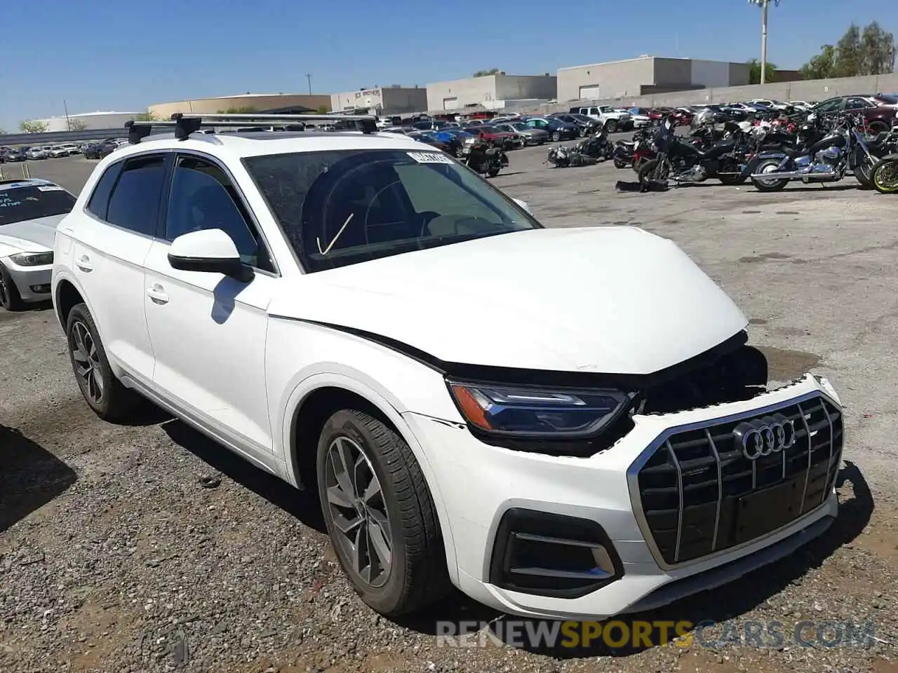 1 Photograph of a damaged car WA1BAAFYXM2104492 AUDI Q5 2021