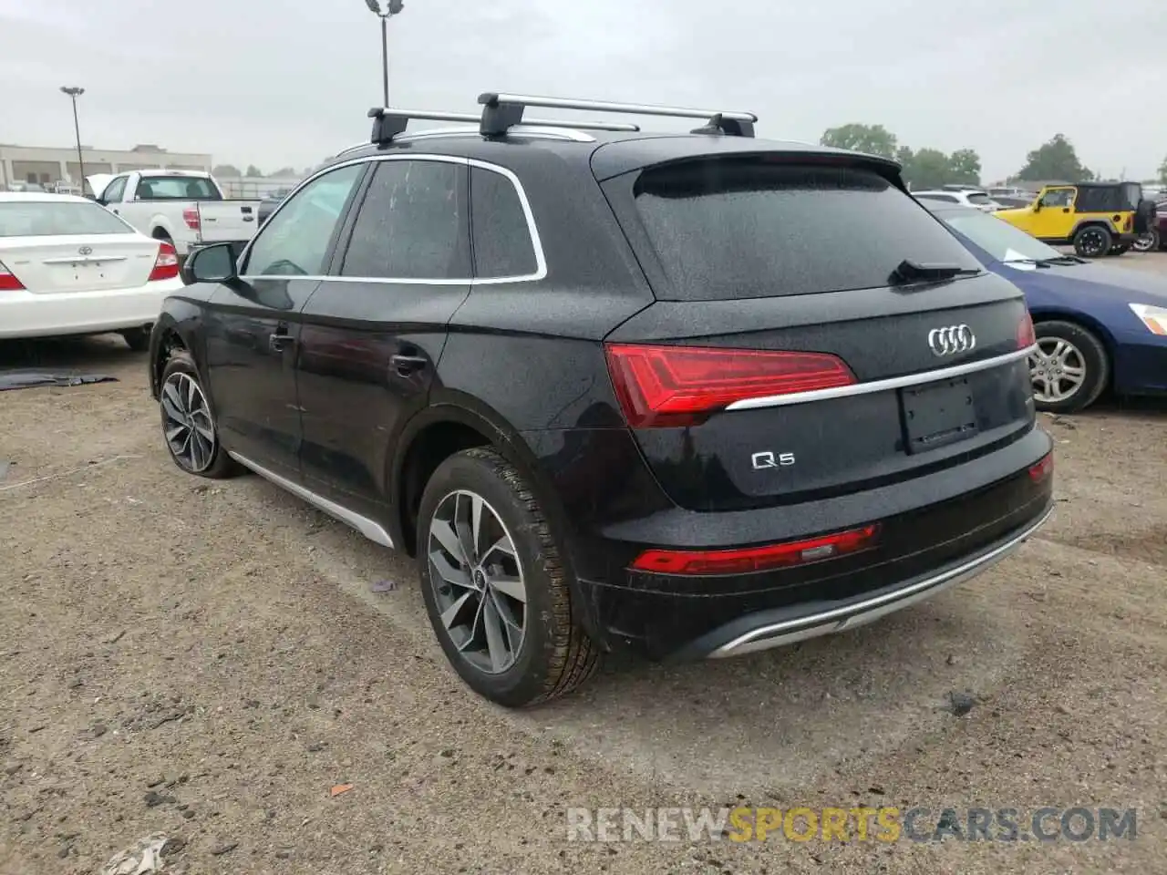 3 Фотография поврежденного автомобиля WA1BAAFYXM2106386 AUDI Q5 2021