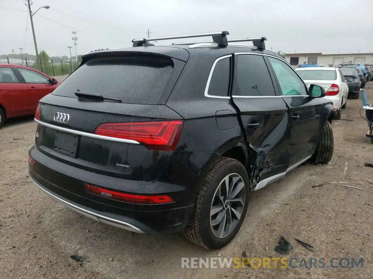 4 Фотография поврежденного автомобиля WA1BAAFYXM2106386 AUDI Q5 2021