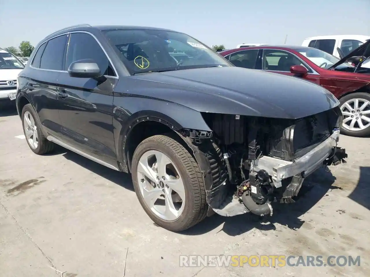 1 Photograph of a damaged car WA1BAAFYXM2112012 AUDI Q5 2021