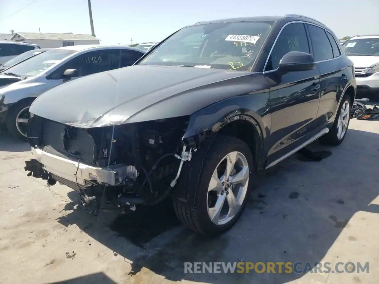 2 Photograph of a damaged car WA1BAAFYXM2112012 AUDI Q5 2021