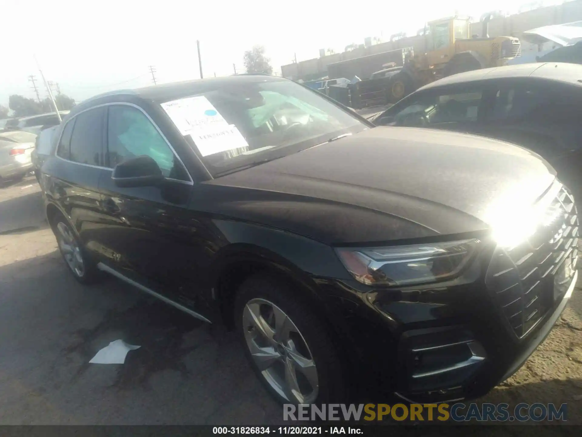 1 Фотография поврежденного автомобиля WA1BAAFYXM2115198 AUDI Q5 2021