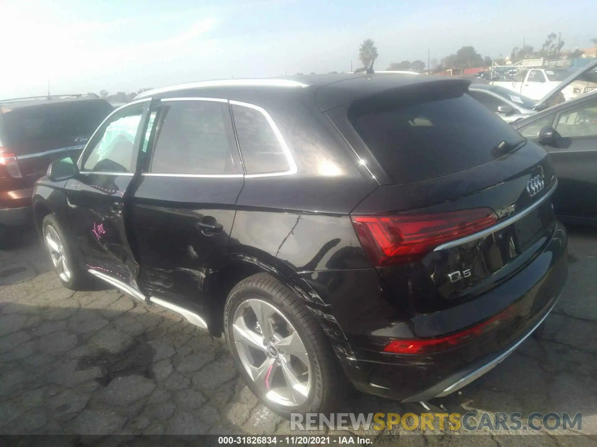 3 Photograph of a damaged car WA1BAAFYXM2115198 AUDI Q5 2021