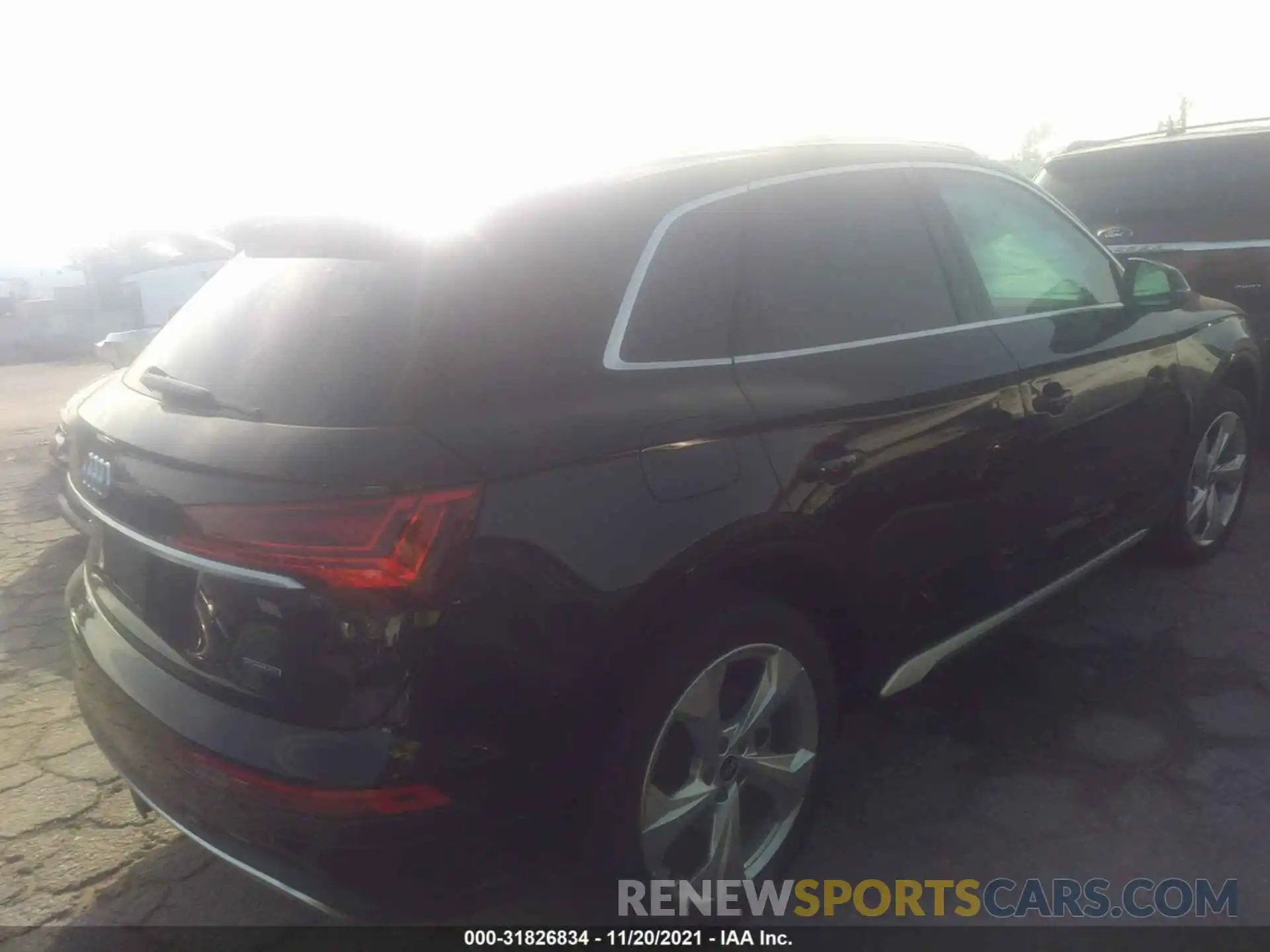 4 Фотография поврежденного автомобиля WA1BAAFYXM2115198 AUDI Q5 2021