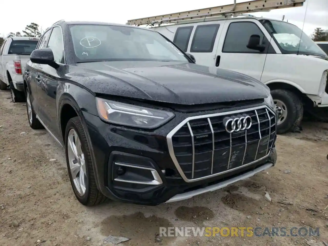 1 Фотография поврежденного автомобиля WA1BAAFYXM2132521 AUDI Q5 2021