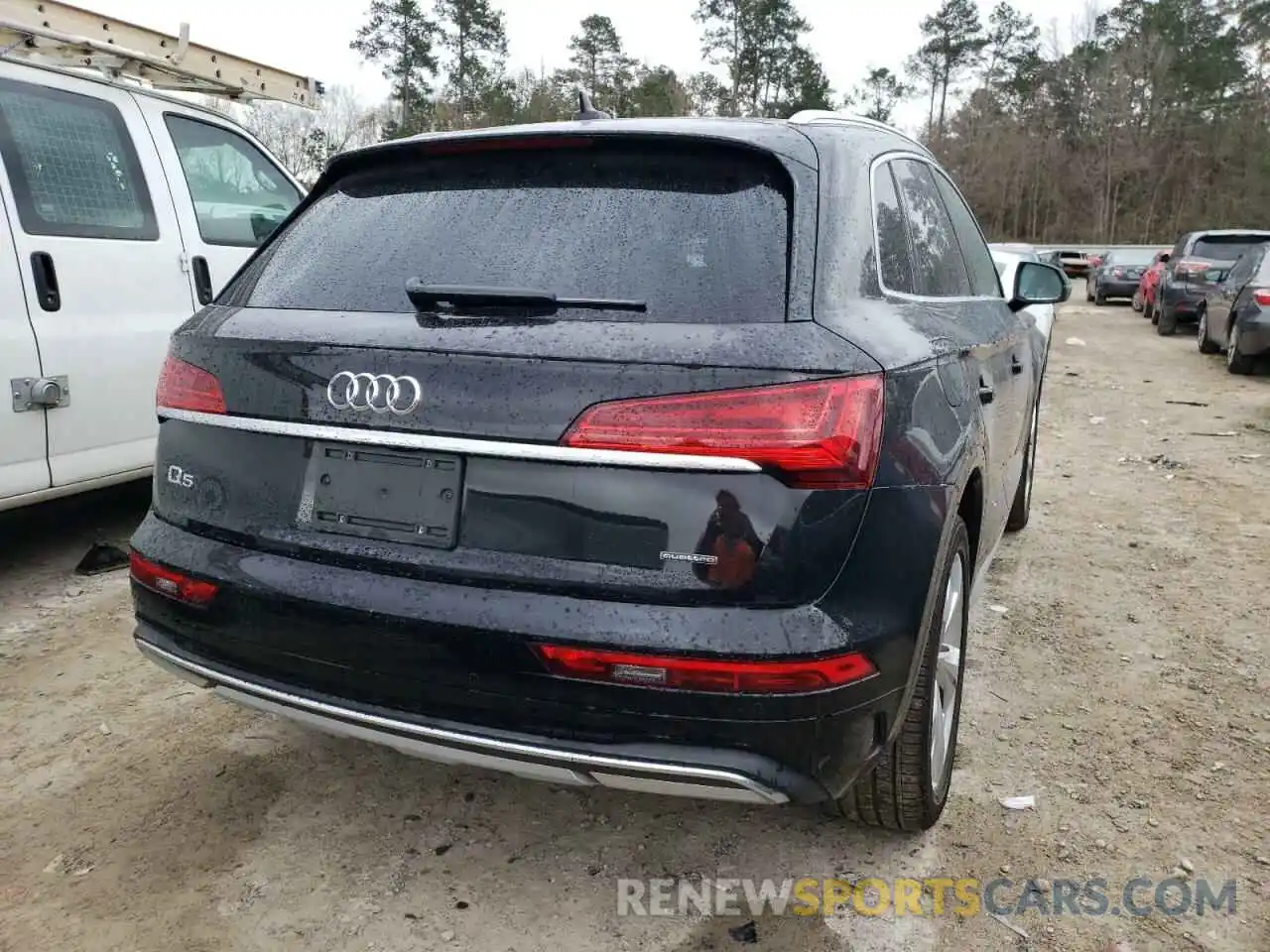 4 Фотография поврежденного автомобиля WA1BAAFYXM2132521 AUDI Q5 2021