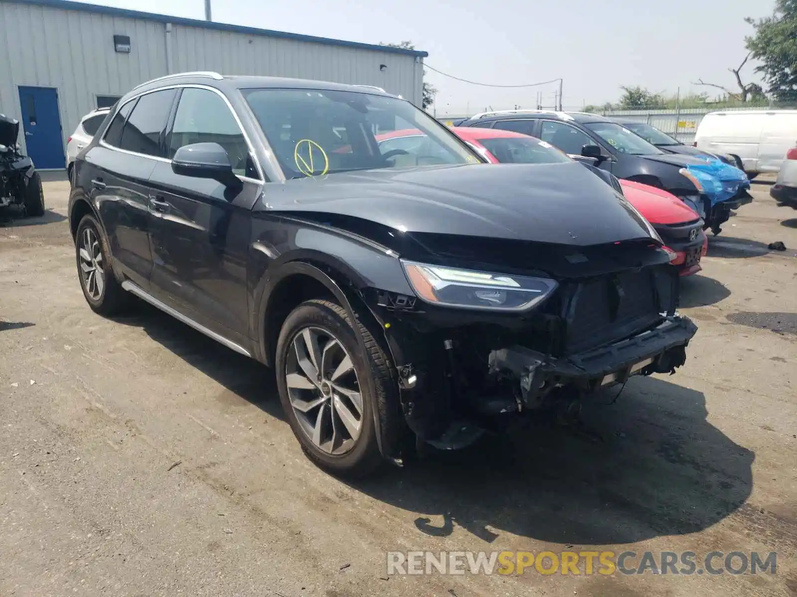 1 Photograph of a damaged car WA1BABFY8M2024209 AUDI Q5 2021