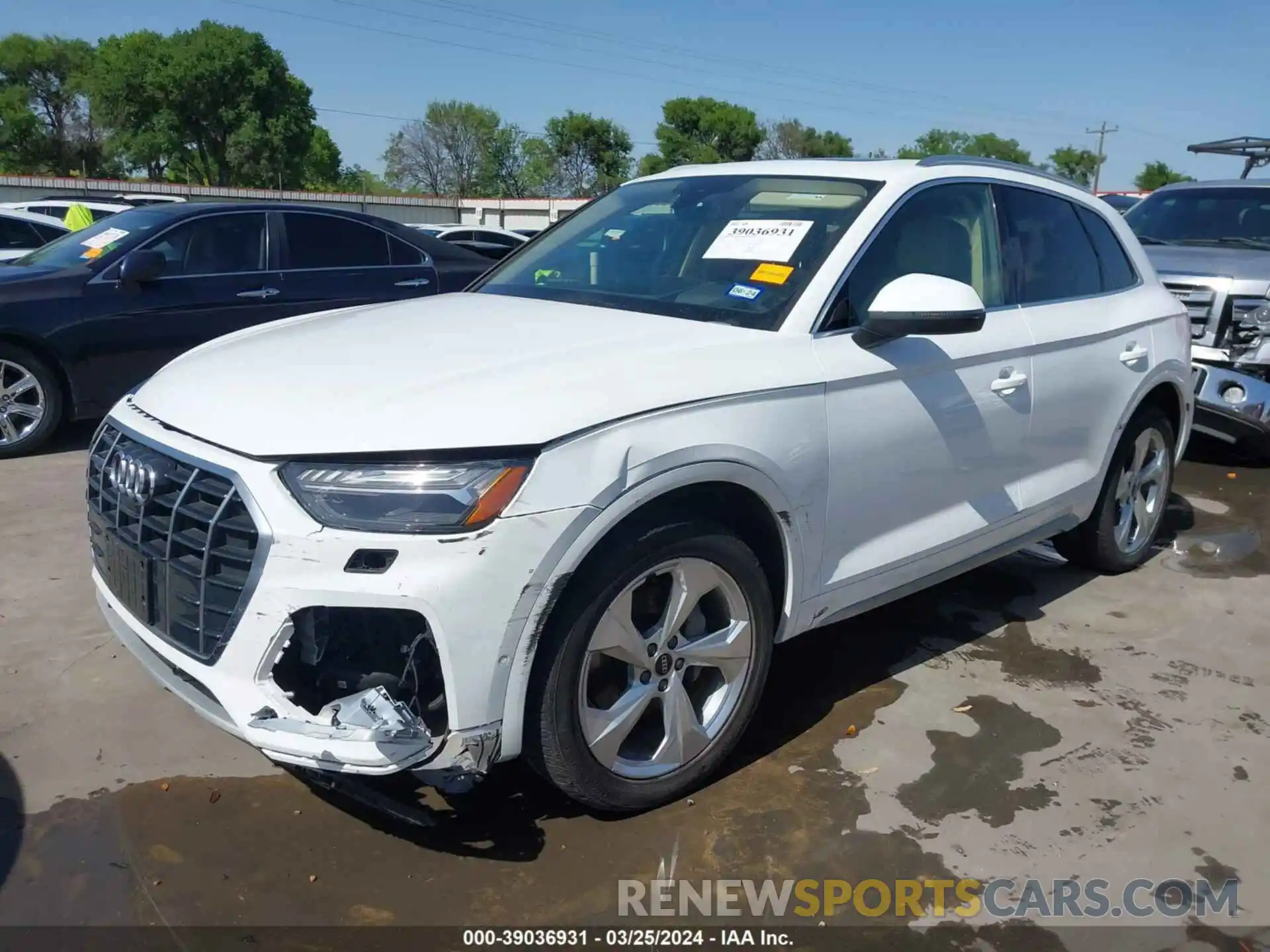 2 Photograph of a damaged car WA1CAAFY0M2053797 AUDI Q5 2021