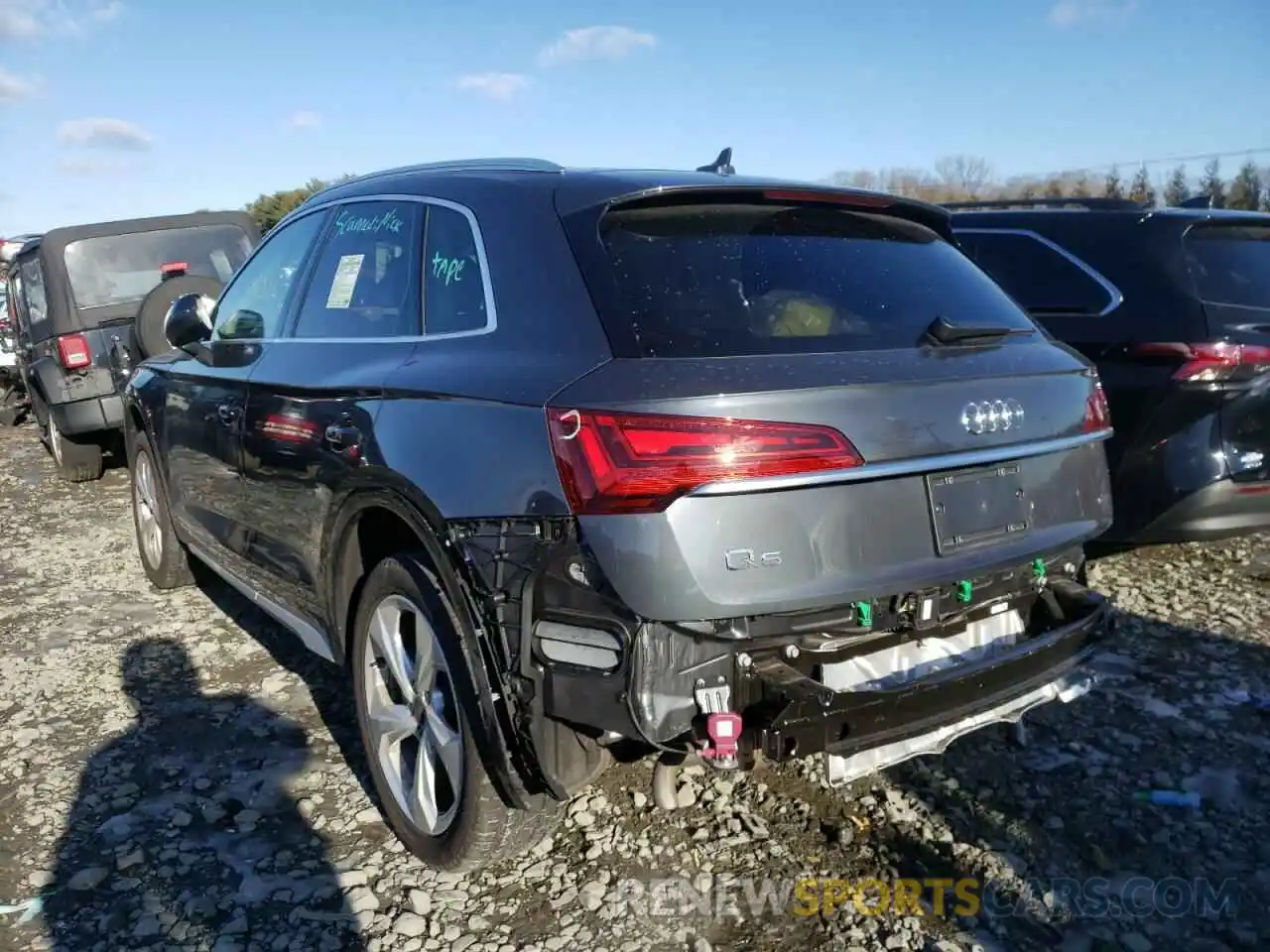 3 Фотография поврежденного автомобиля WA1CAAFY0M2057851 AUDI Q5 2021