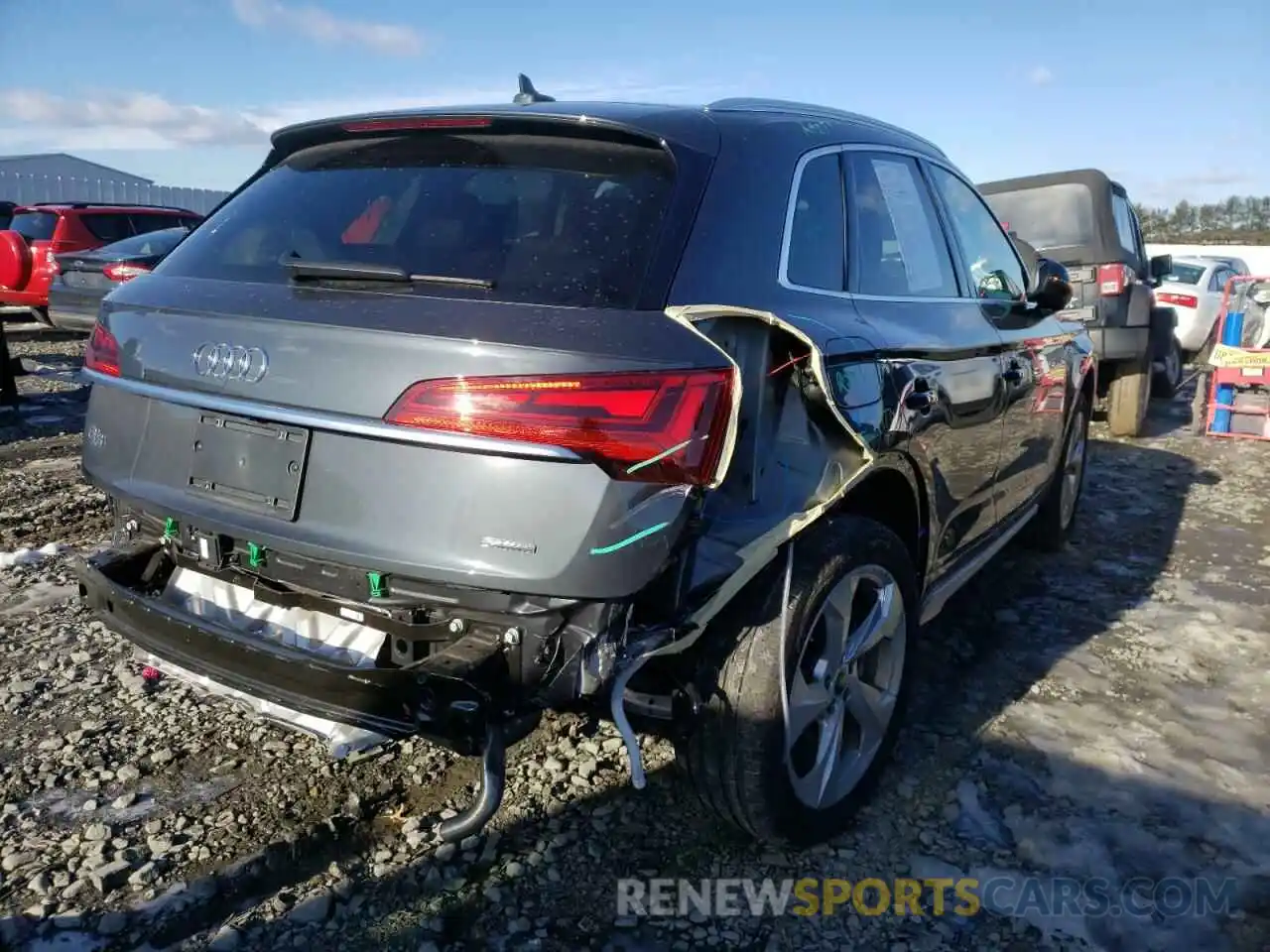 4 Photograph of a damaged car WA1CAAFY0M2057851 AUDI Q5 2021