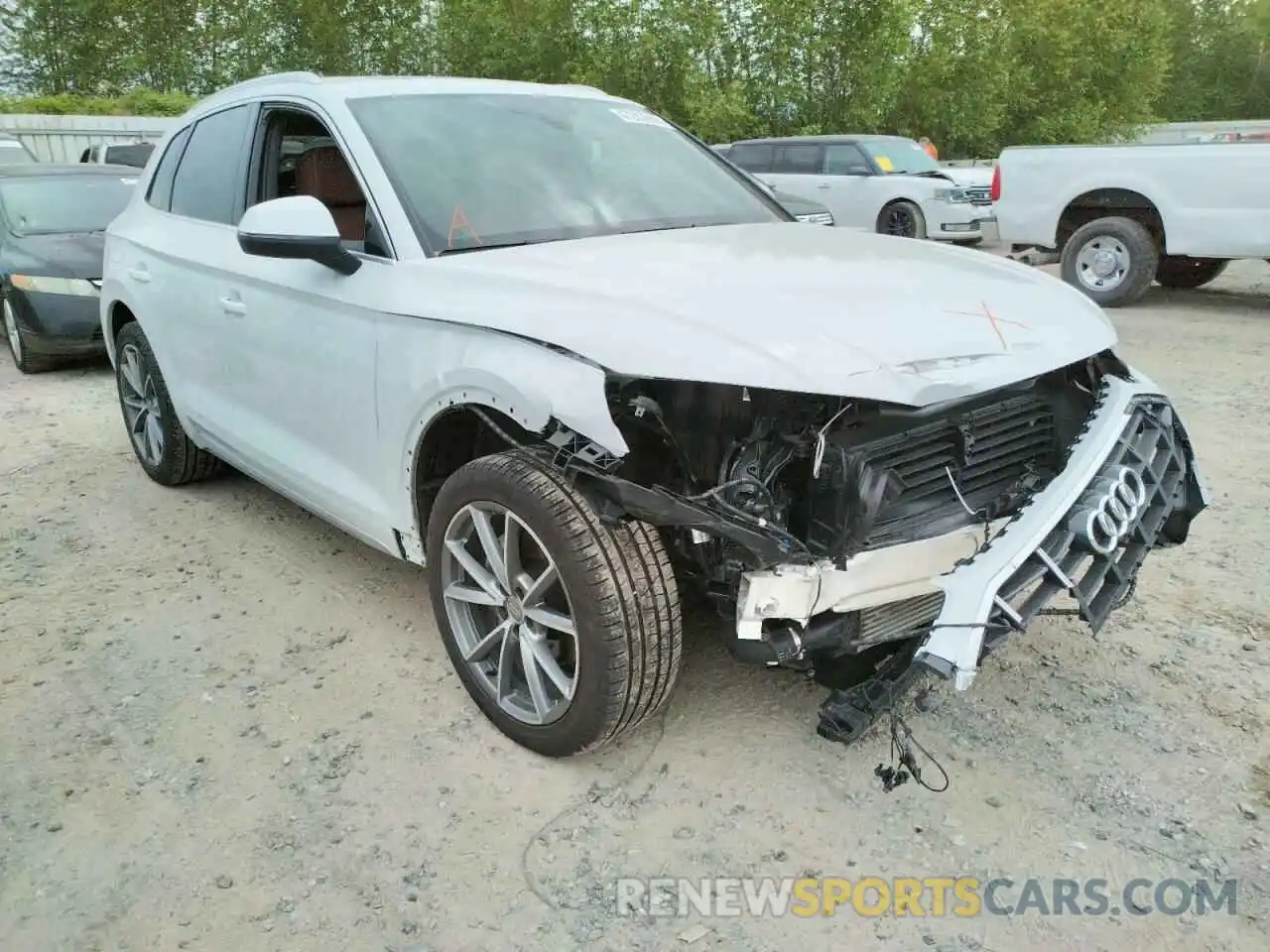 1 Photograph of a damaged car WA1CAAFY1M2048415 AUDI Q5 2021