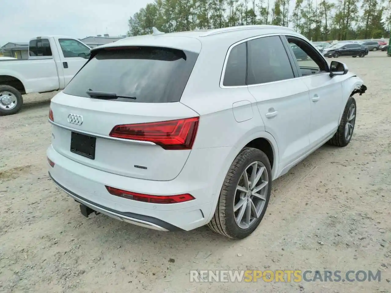 4 Фотография поврежденного автомобиля WA1CAAFY1M2048415 AUDI Q5 2021