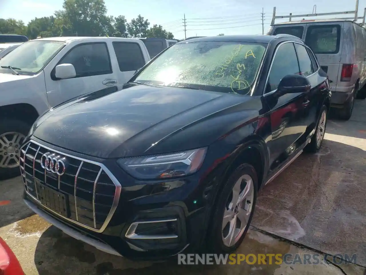 2 Photograph of a damaged car WA1CAAFY1M2059947 AUDI Q5 2021