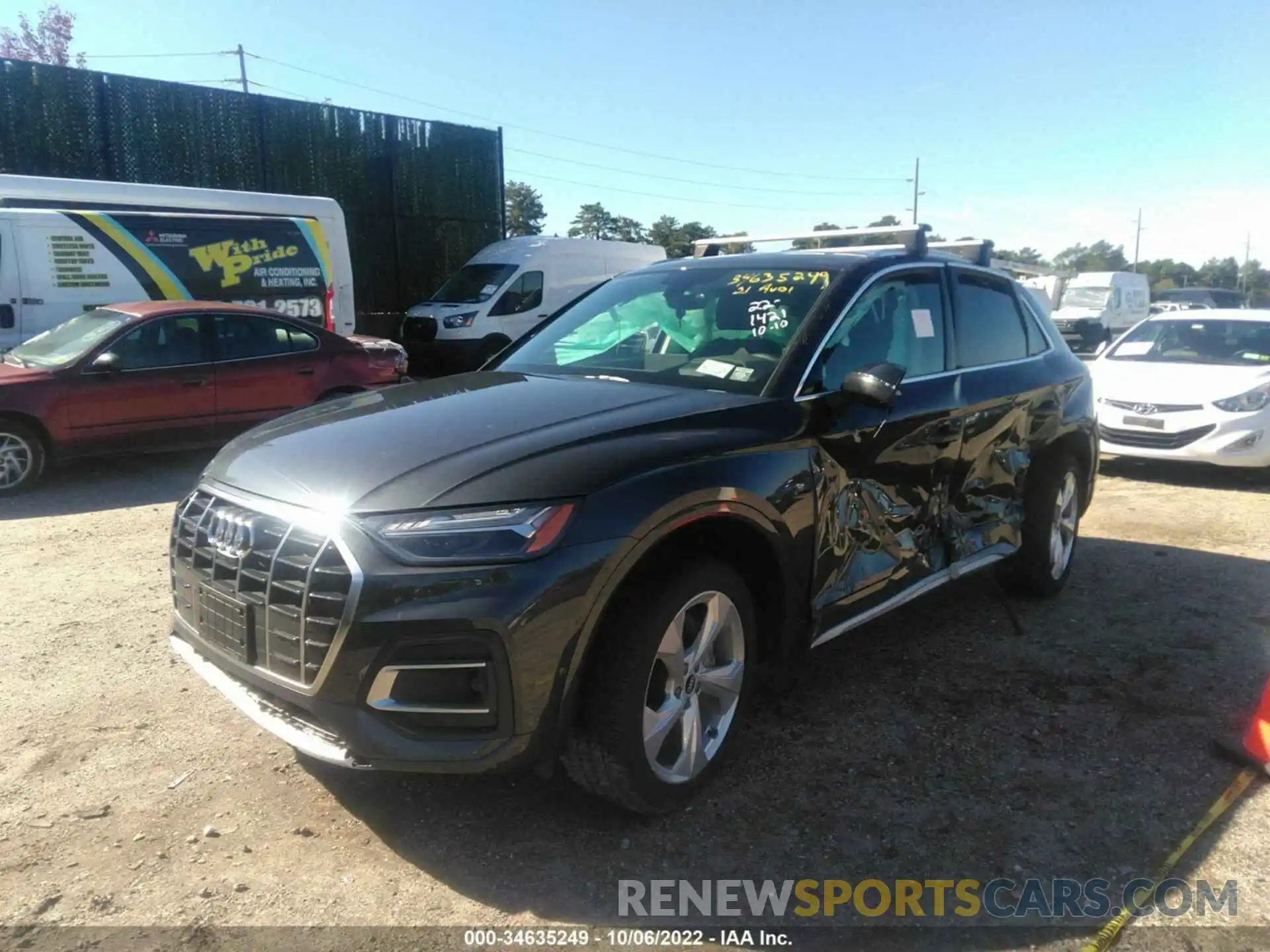 2 Photograph of a damaged car WA1CAAFY2M2088339 AUDI Q5 2021