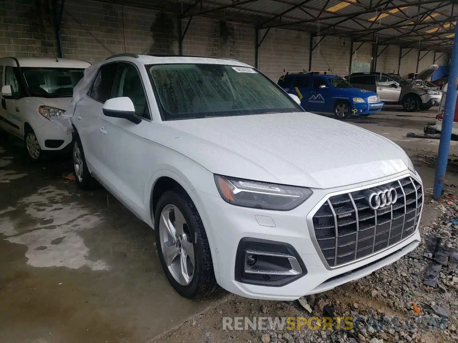 1 Фотография поврежденного автомобиля WA1CAAFY3M2010085 AUDI Q5 2021