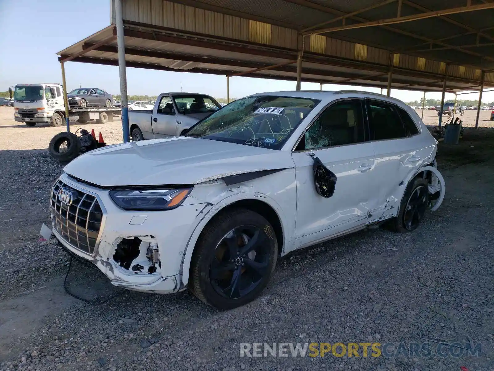 2 Photograph of a damaged car WA1CAAFY4M2011987 AUDI Q5 2021