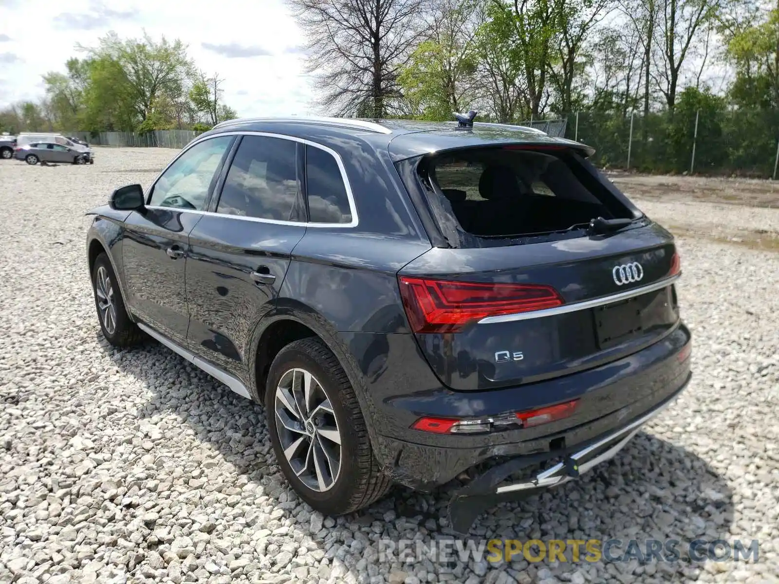 3 Фотография поврежденного автомобиля WA1CAAFY4M2024013 AUDI Q5 2021