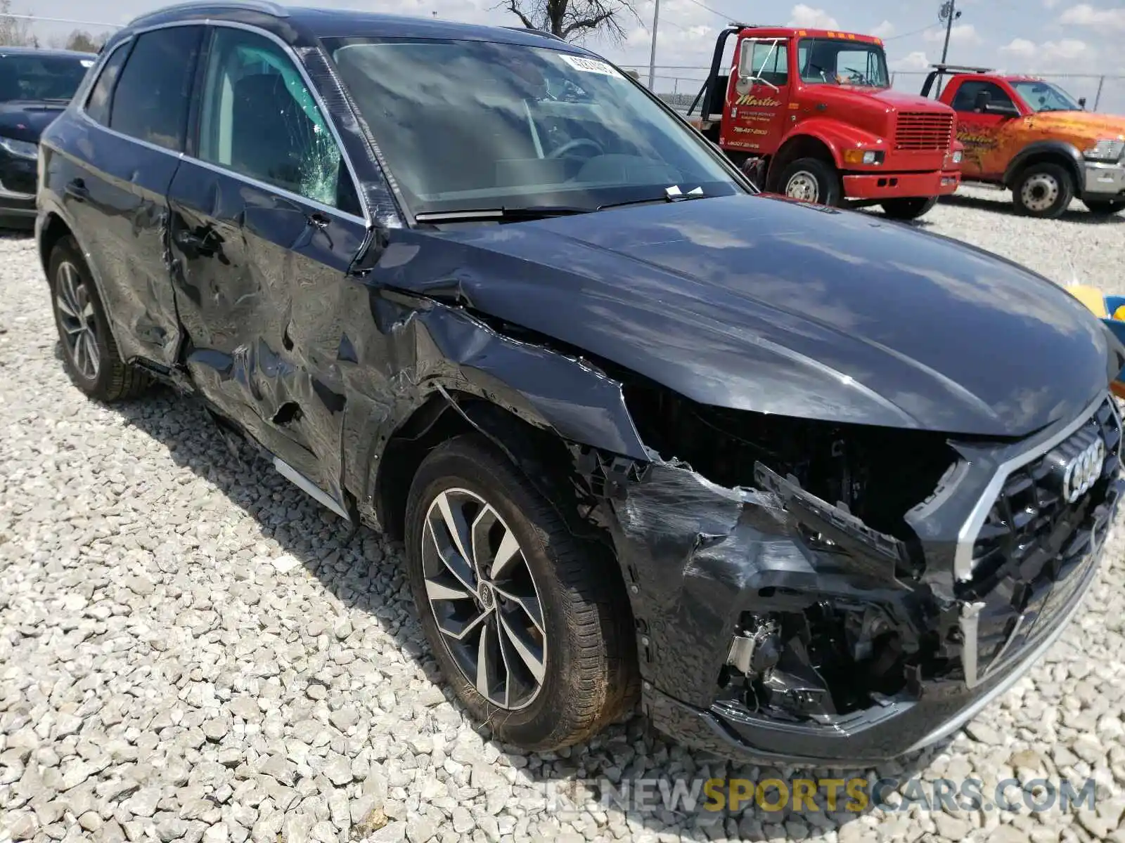 9 Photograph of a damaged car WA1CAAFY4M2024013 AUDI Q5 2021