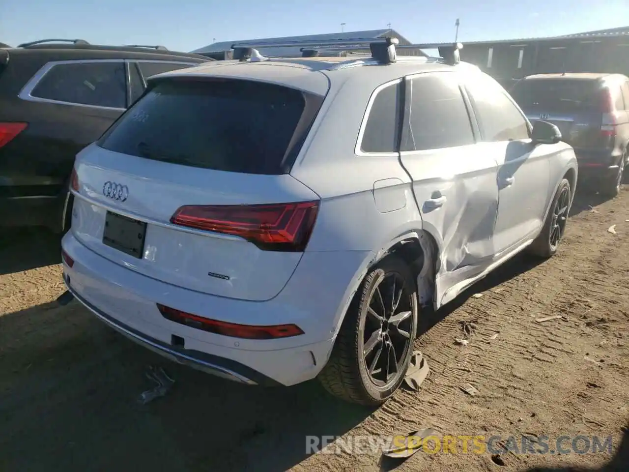 4 Фотография поврежденного автомобиля WA1CAAFY7M2008520 AUDI Q5 2021