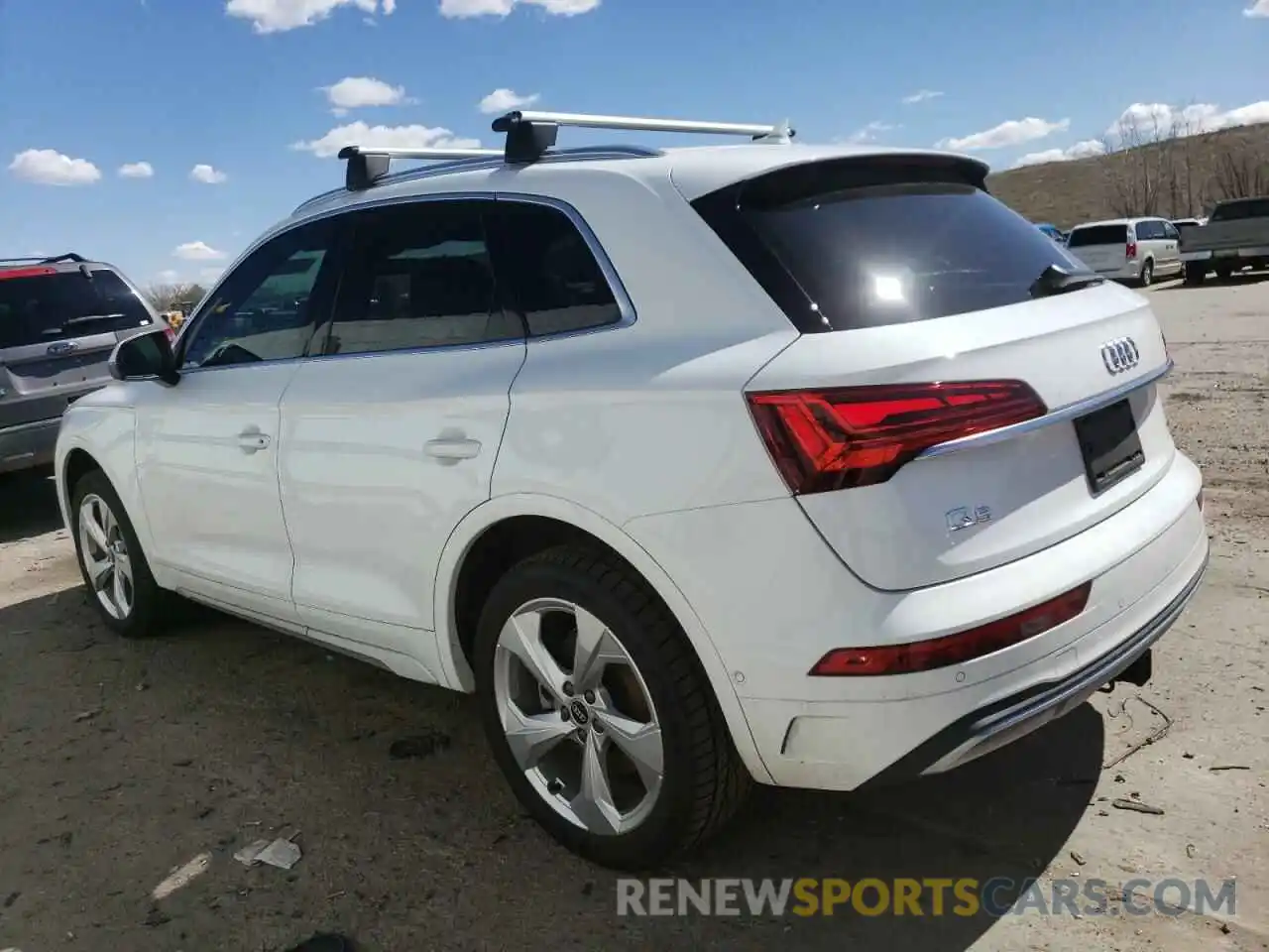 2 Фотография поврежденного автомобиля WA1CAAFY7M2020196 AUDI Q5 2021