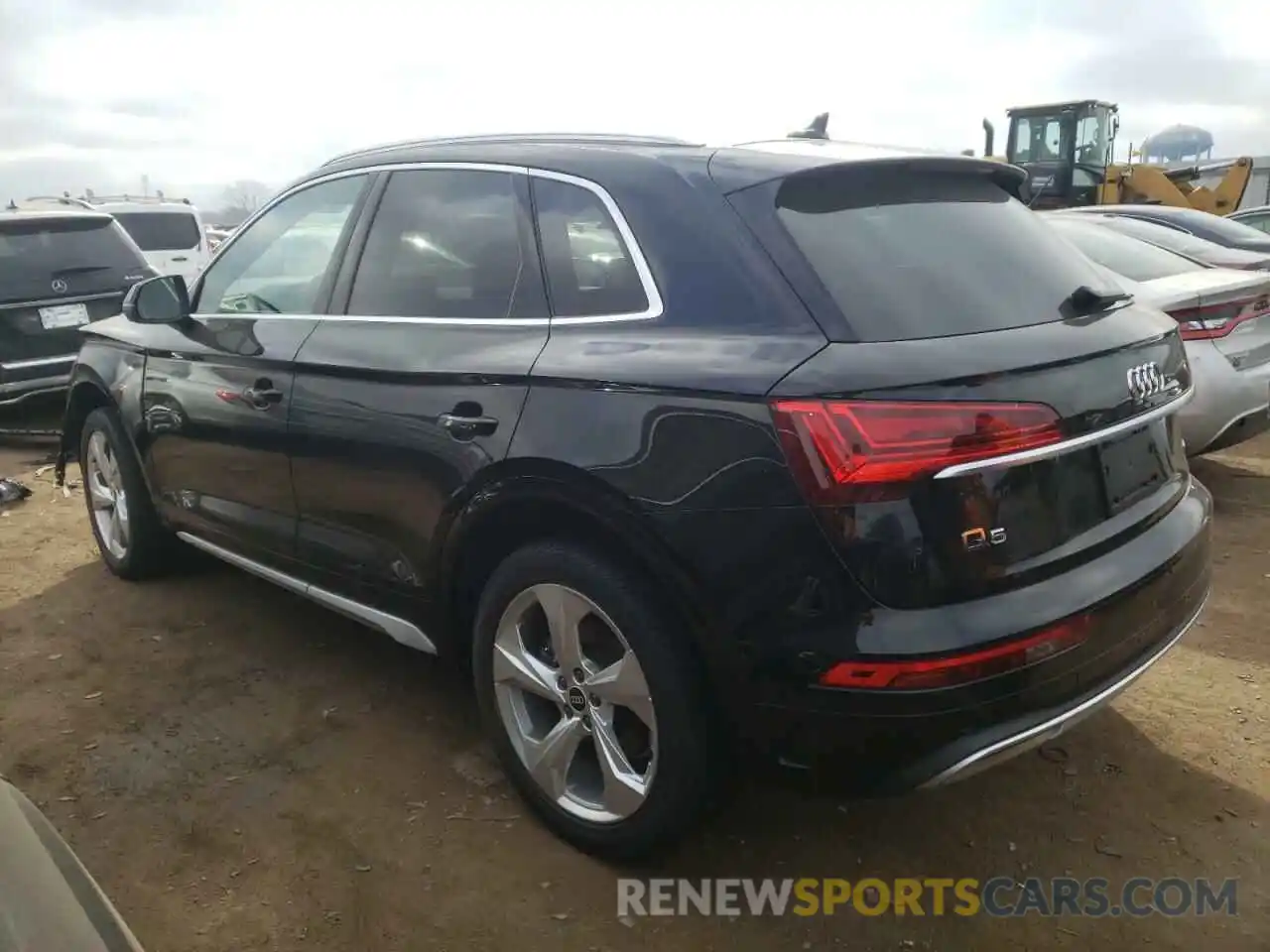 2 Фотография поврежденного автомобиля WA1CAAFY8M2026461 AUDI Q5 2021