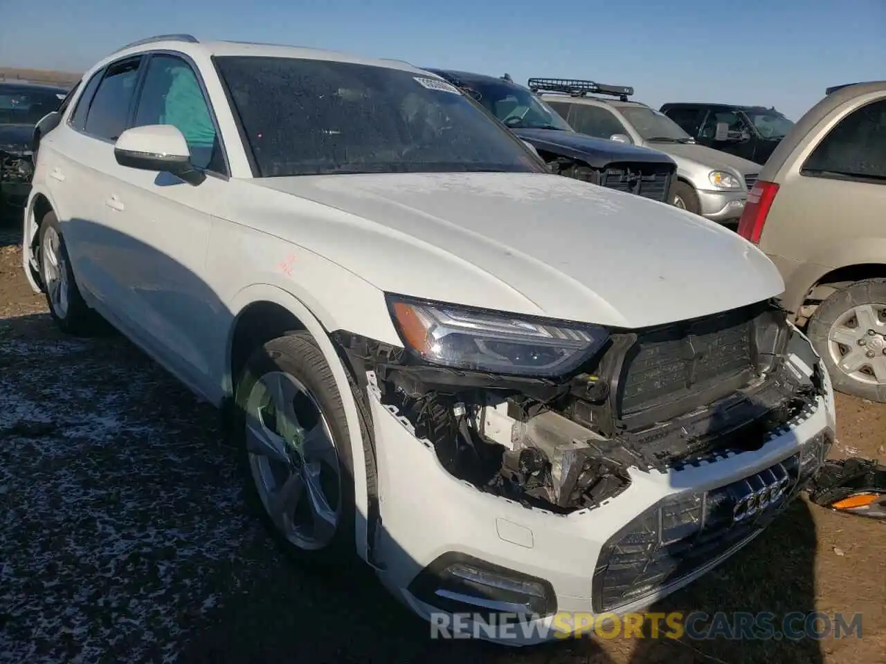 1 Photograph of a damaged car WA1CAAFY8M2078141 AUDI Q5 2021