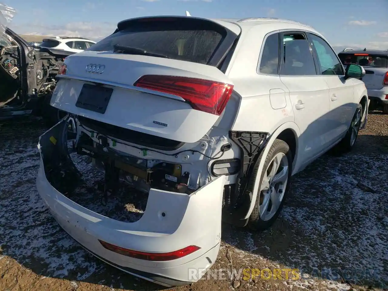 4 Photograph of a damaged car WA1CAAFY8M2078141 AUDI Q5 2021