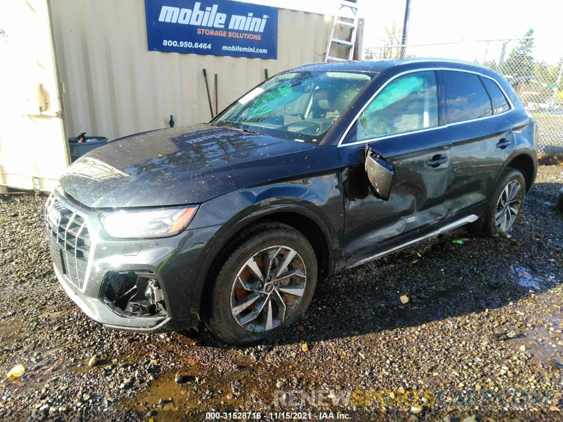 2 Photograph of a damaged car WA1CAAFY9M2058237 AUDI Q5 2021