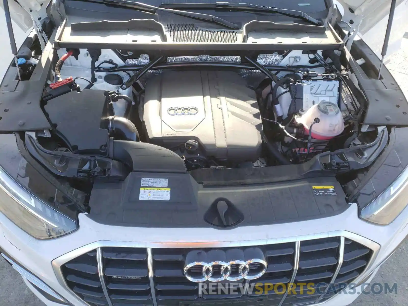 7 Фотография поврежденного автомобиля WA1CABFYXM2028394 AUDI Q5 2021