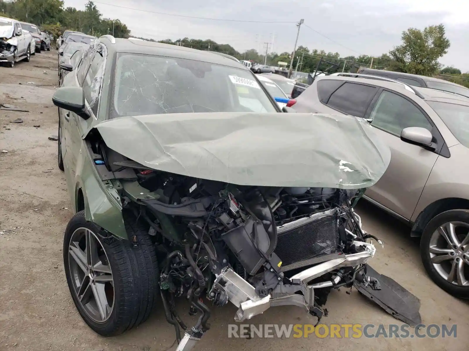 9 Photograph of a damaged car WA1E2AFY1M2048596 AUDI Q5 2021