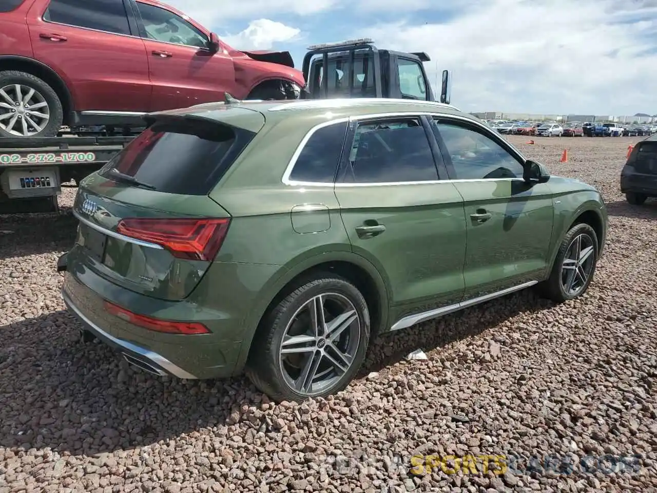 3 Фотография поврежденного автомобиля WA1E2AFY1M2070131 AUDI Q5 2021