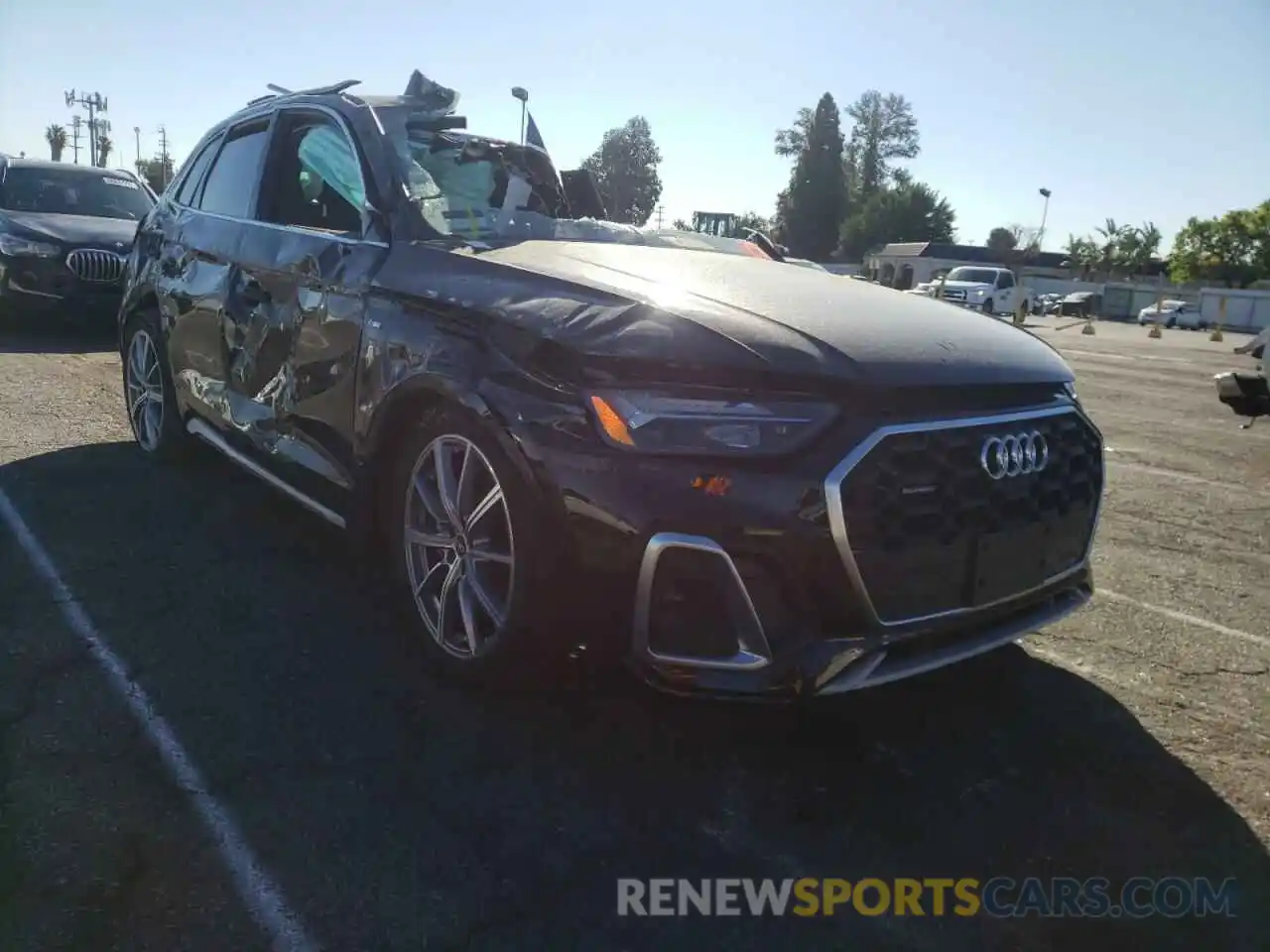 1 Photograph of a damaged car WA1E2AFY2M2062247 AUDI Q5 2021