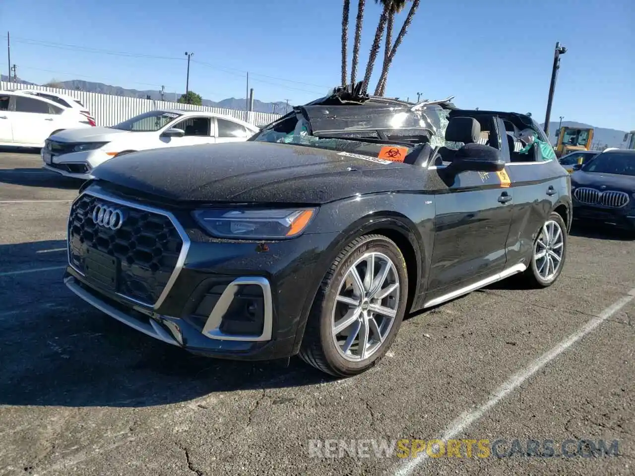 2 Photograph of a damaged car WA1E2AFY2M2062247 AUDI Q5 2021