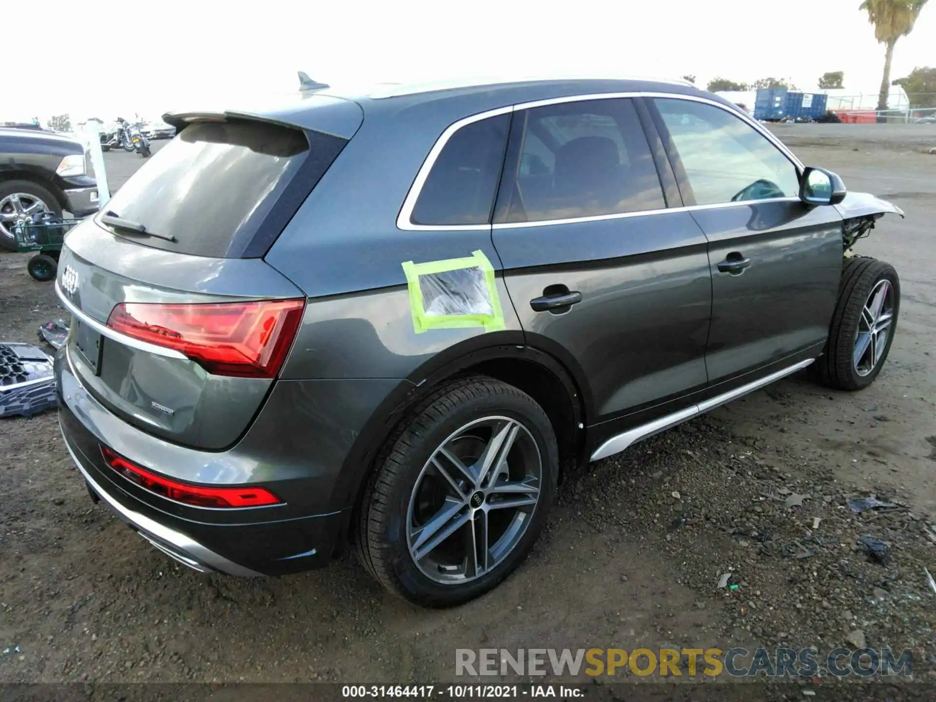 4 Фотография поврежденного автомобиля WA1E2AFY2M2081994 AUDI Q5 2021