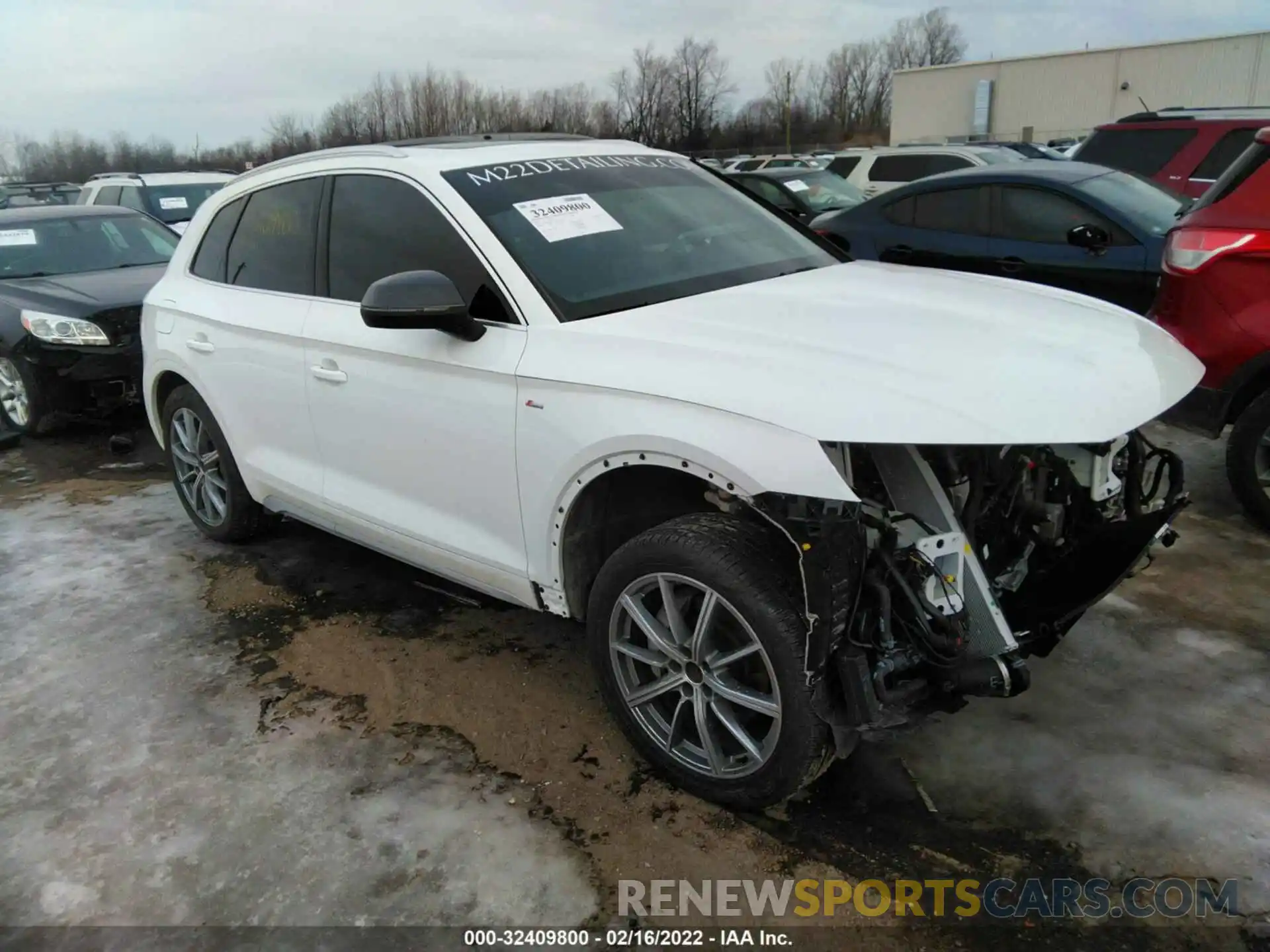 1 Photograph of a damaged car WA1E2AFY2M2110684 AUDI Q5 2021