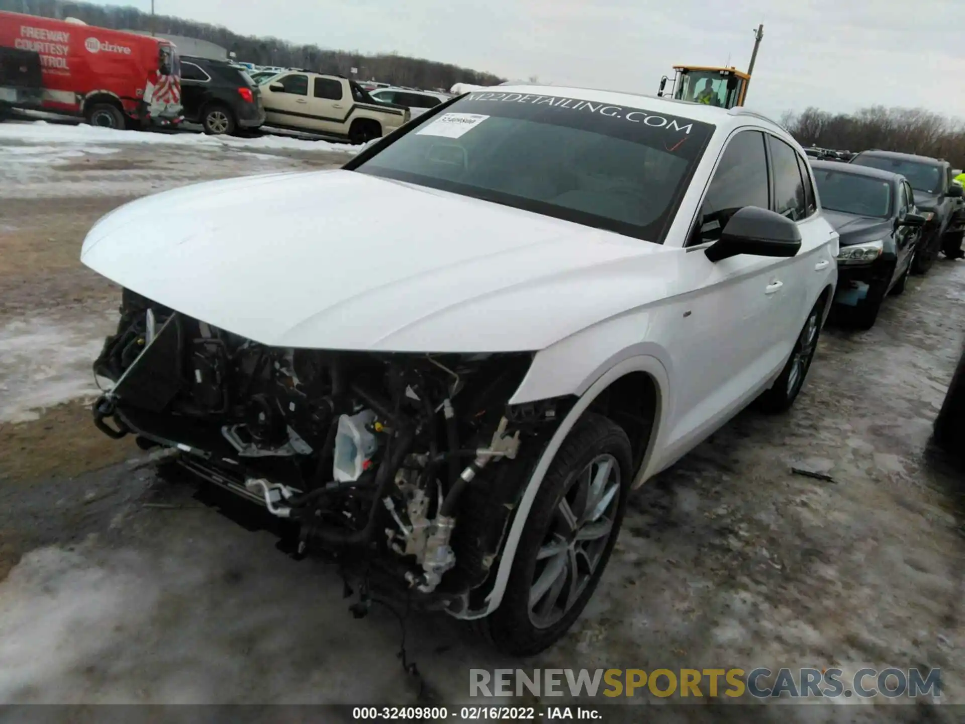 2 Photograph of a damaged car WA1E2AFY2M2110684 AUDI Q5 2021