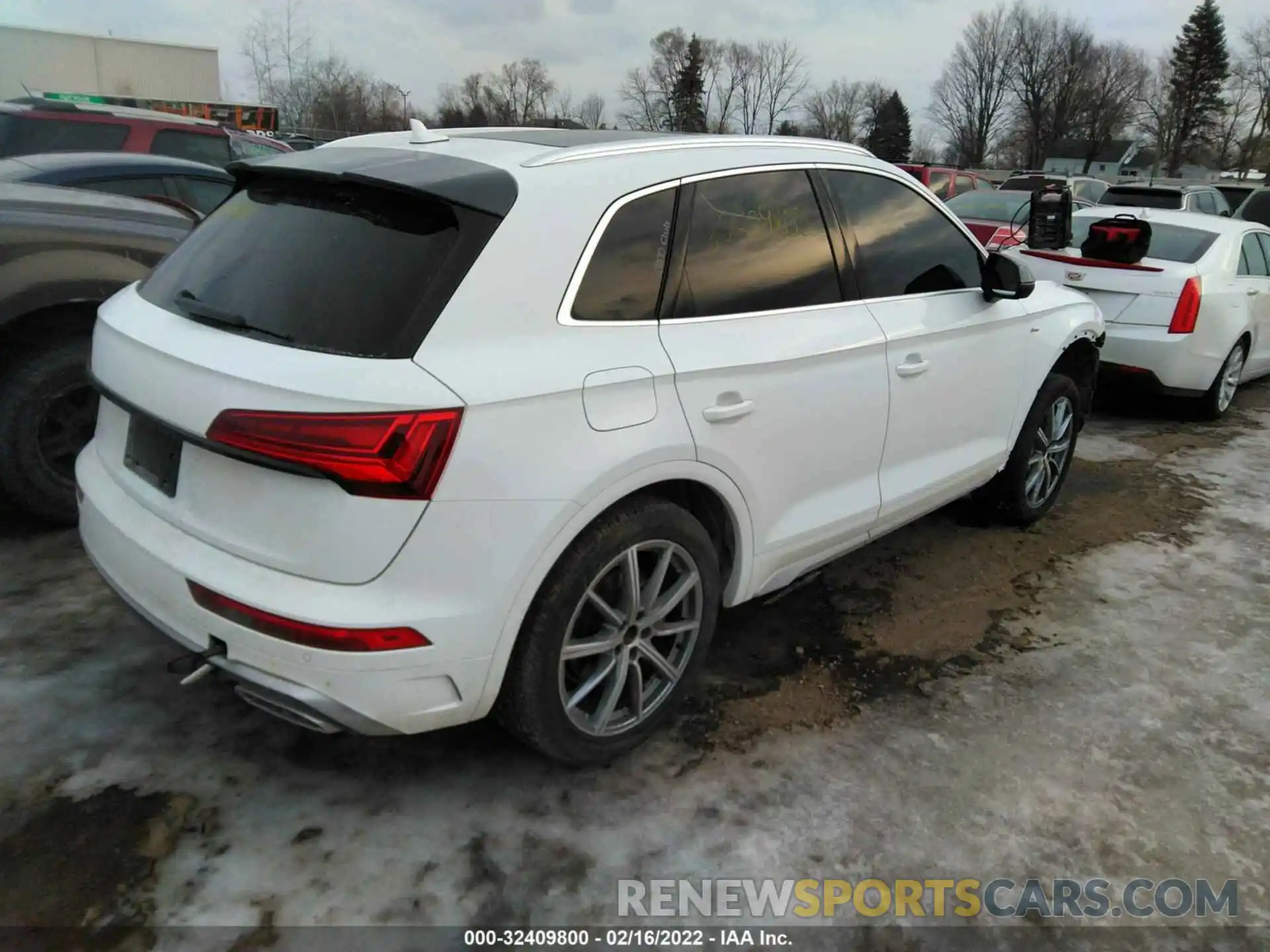 4 Фотография поврежденного автомобиля WA1E2AFY2M2110684 AUDI Q5 2021