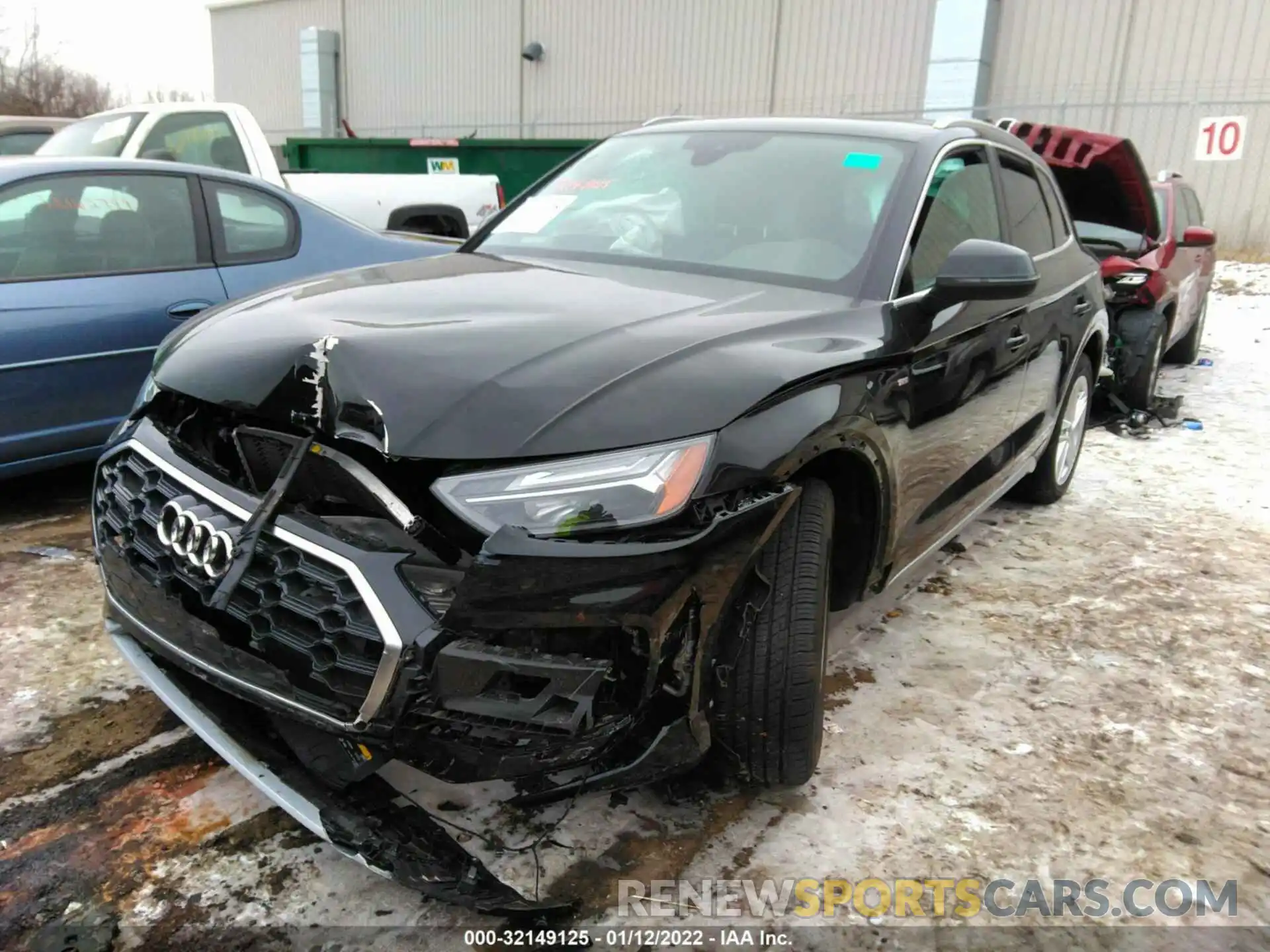 2 Photograph of a damaged car WA1E2AFY3M2116350 AUDI Q5 2021