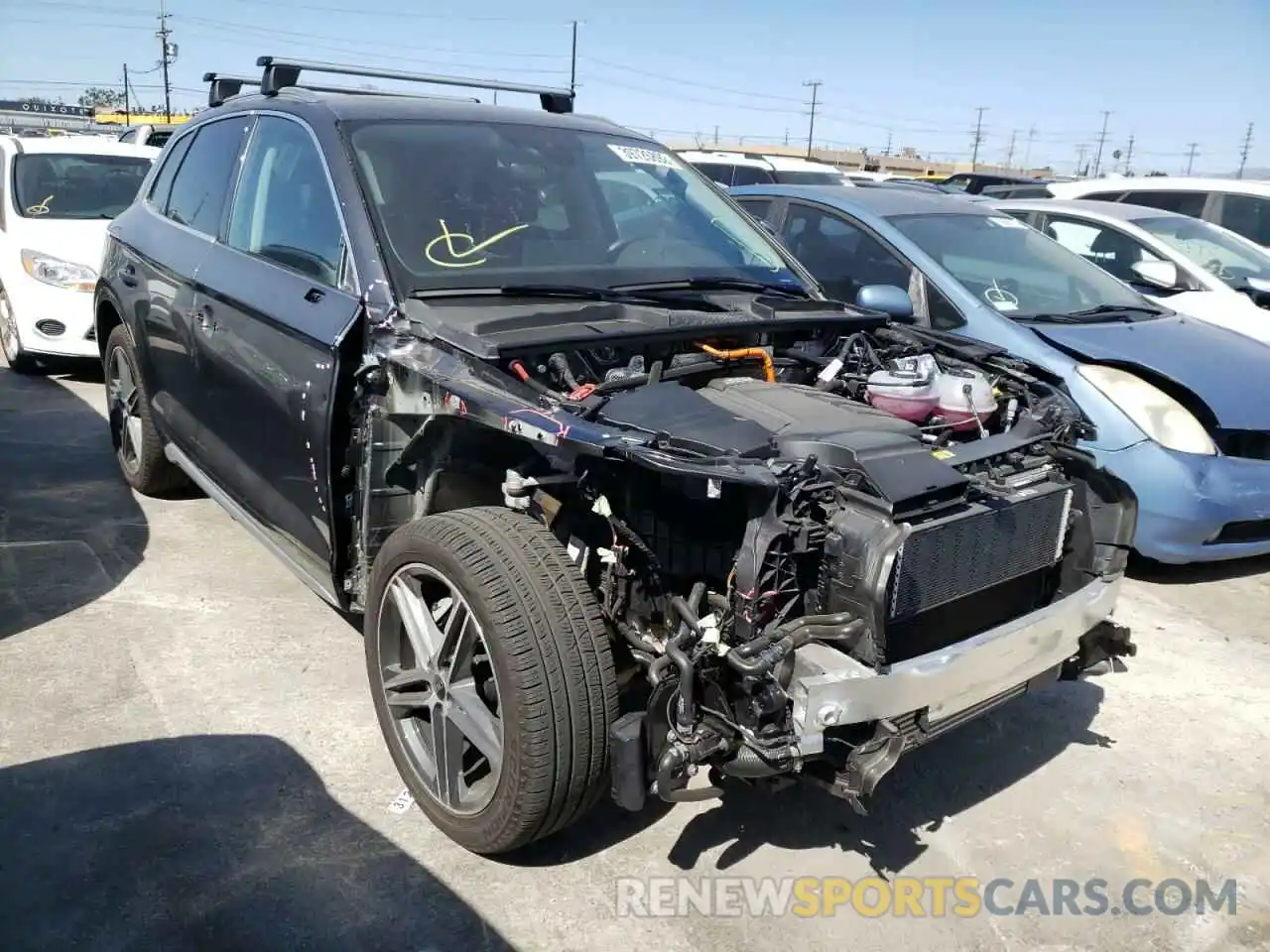 1 Photograph of a damaged car WA1E2AFY5M2032384 AUDI Q5 2021