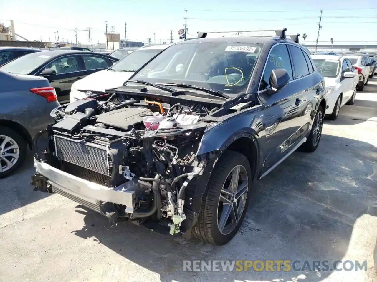 2 Photograph of a damaged car WA1E2AFY5M2032384 AUDI Q5 2021