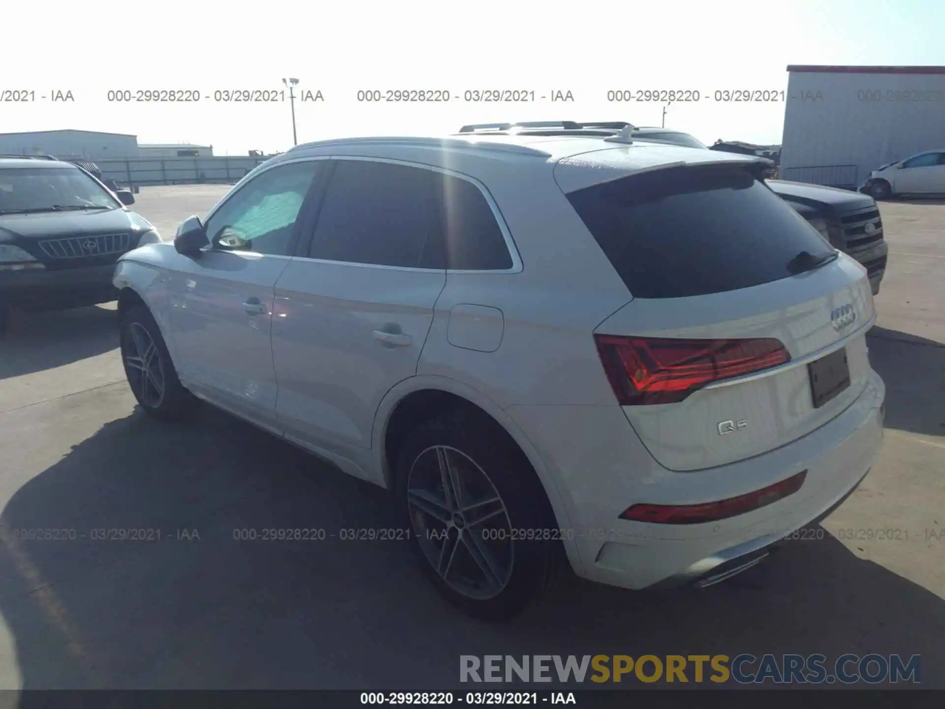 3 Фотография поврежденного автомобиля WA1E2AFY6M2024715 AUDI Q5 2021