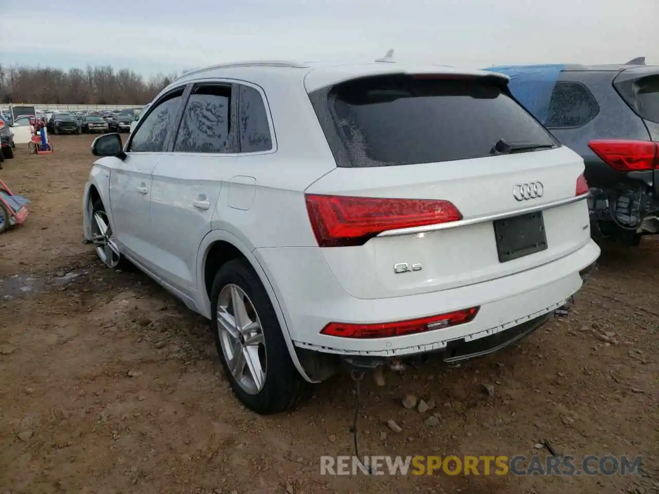 3 Фотография поврежденного автомобиля WA1E2AFY7M2028787 AUDI Q5 2021