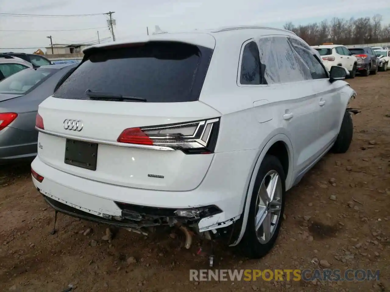 4 Фотография поврежденного автомобиля WA1E2AFY7M2028787 AUDI Q5 2021