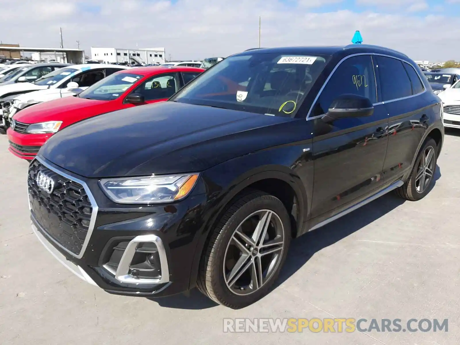 2 Photograph of a damaged car WA1E2AFY7M2033651 AUDI Q5 2021