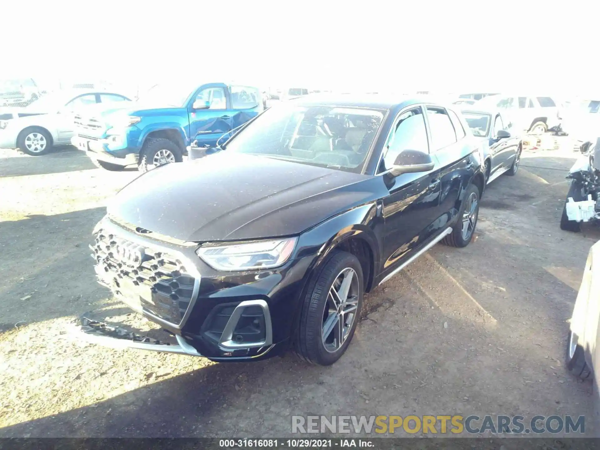 2 Photograph of a damaged car WA1E2AFY7M2043113 AUDI Q5 2021