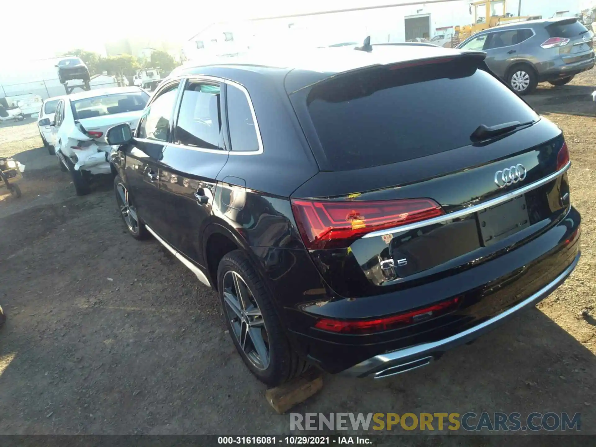 3 Фотография поврежденного автомобиля WA1E2AFY7M2043113 AUDI Q5 2021