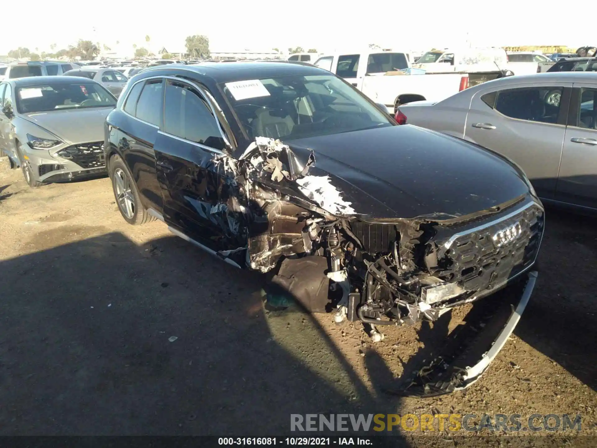 6 Photograph of a damaged car WA1E2AFY7M2043113 AUDI Q5 2021