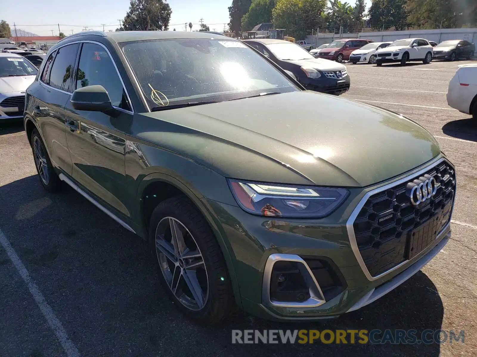 1 Photograph of a damaged car WA1E2AFY8M2118322 AUDI Q5 2021