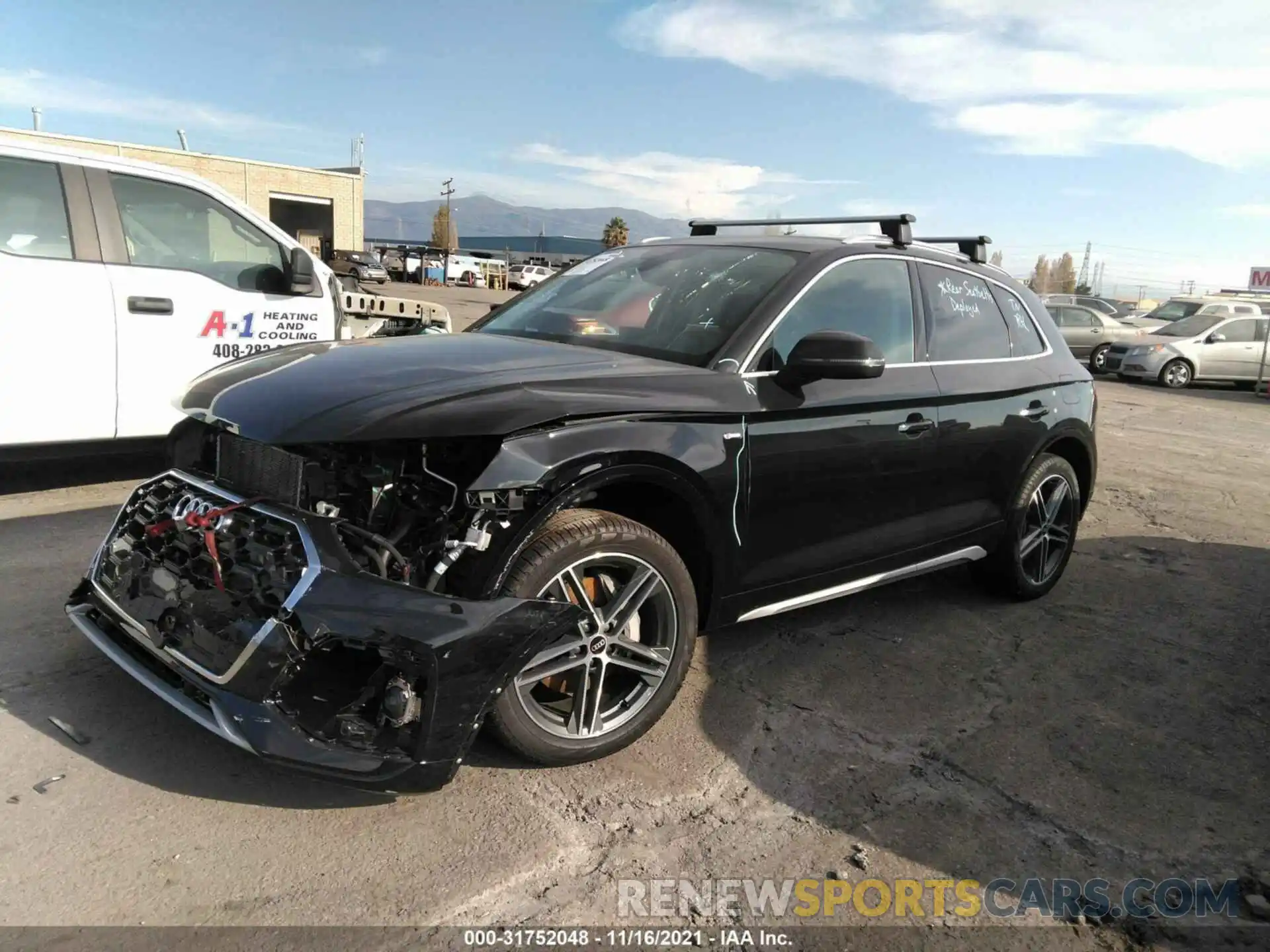 2 Photograph of a damaged car WA1E2AFY9M2042156 AUDI Q5 2021